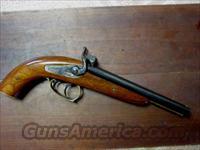 HOWDAH PERCUSSION DOUBLE BARREL 44CAL PISTOL  Muzzleloading Modern & Replica Pistols (perc)