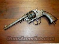 COLT 1890 U.S. MILITARY REVOLVER  Colt Double Action Revolvers- Pre-1945