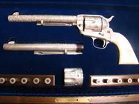 OUTSTANDING FULLY ENGRAVED COLT SAA 44 spec / 38SPEC  Colt Single Action Revolvers - 2nd Gen.