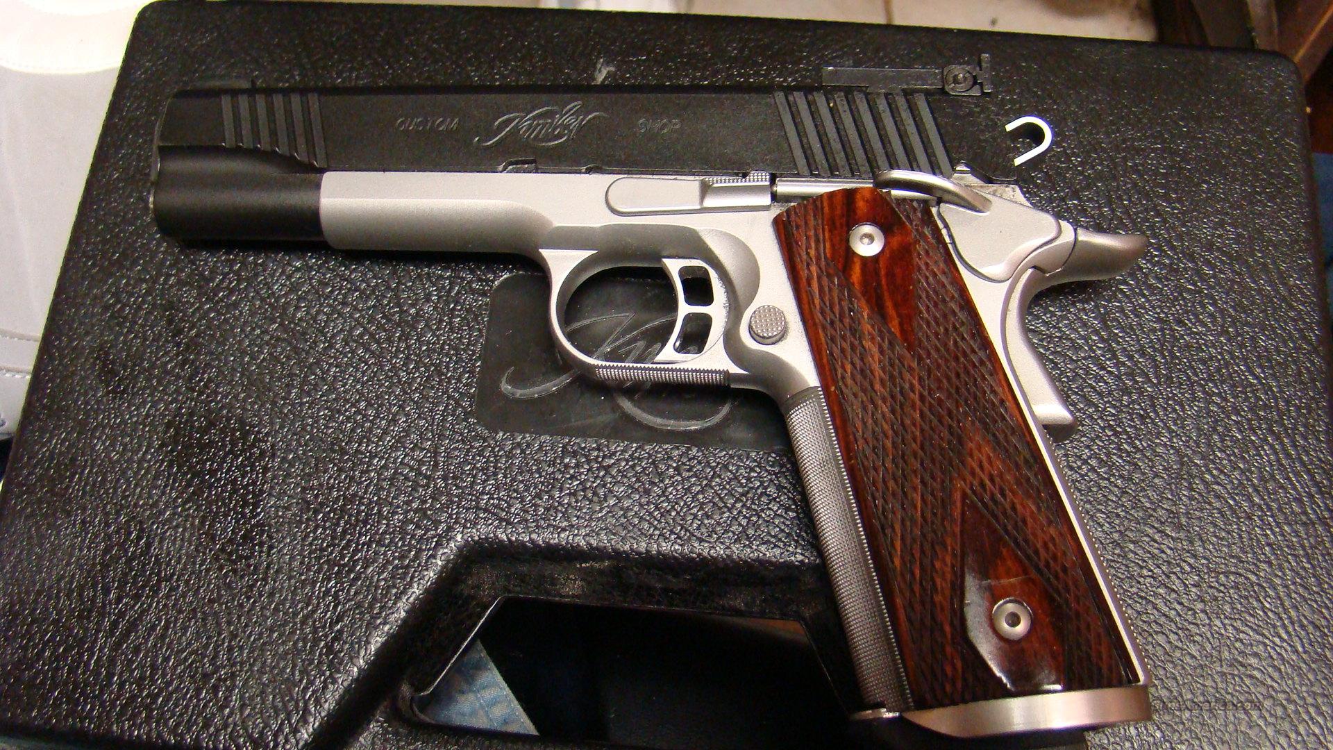 KIMBER SUPER MATCH II 45 ACP 2 TONE MINT HAND P... for sale