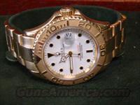 18k SOLID GOLD ROLEX YACHTMASTER MENS LRG. SIZE   Miscellaneous