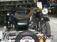 WWII BMW TYPE SIDE CAR MOTORCYCLE - $15,999.00  Military > Surplus Misc