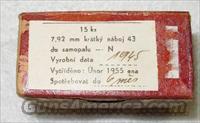 MP-44 AMMUNITION * 7.92X33 (KURZ)  Ammunition