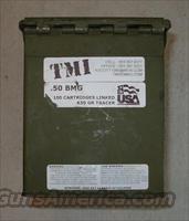 .50 BMG ** TRACER ** 100 ROUNDS LINKED  $299.00 DELIVERED  Big .50 Caliber Rifles