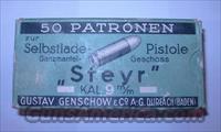 9MM STEYR  ***   $69.00  Steyr Pistols