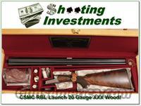 CSMC RBL Launch 20 Gauge XXX Wood near new!  C Misc Shotguns