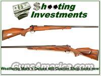 Weatherby Mark V Deluxe 460 Custom Shop looks new!  Weatherby Rifles > Sporting