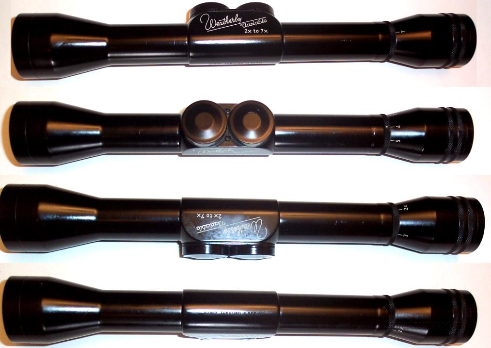 Weatherby 2X7 Imperial German made rifle scope for sale