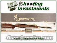 Browning A-bolt 12 Gauge Hunter 22” Rifled barrel  Browning Shotguns > Single Barrel