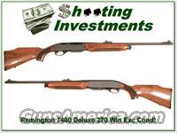 Remington 7400 Deluxe 270 Win Exc Cond!  Remington Rifles - Modern > Other