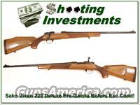 Sako Vixen 222 Deluxe Pre-Garcia Bofers Steel Exc Cond!  Sako Rifles > Other Bolt Action