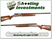 Browning A5 light 12 ’67 Belgium vent rib  Browning Shotguns > Autoloaders > Hunting