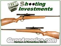 Harrington & Richardson H&R Model 865 Plainsman 22 near new  Harrington & Richardson Rifles