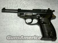 Mitchell's Historic Walther P-38 CYQ Pistol  Walther Pistols > Pre-1945 > P-38