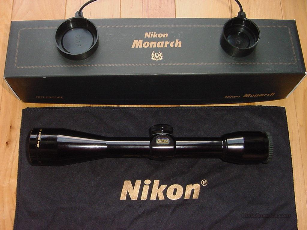 Nikon Monarch 4X40 scope like new for sale