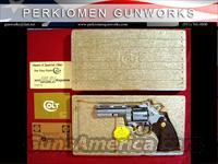 Colt Diamondback 4" Nickel 38 Special  Colt Double Action Revolvers- Modern