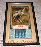 Western Ammo 1937 Calender  Artwork