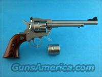 Ruger Single Six Convertible Stainless 6.5"  22 L R - 22 Mag - NIB  Ruger Single Action Revolvers > Single Six Type
