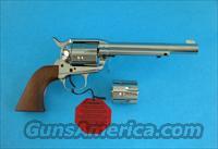 EAA Bounty Hunter SAA Revolver .22 LR/.22 Mag Nickel 6 Rd 6.75"  EAA Pistols > Cowboy