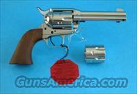 EAA Bounty Hunter SAA Revolver .22 LR/.22 Mag Nickel 6 Rd - 4.75"  EAA Pistols > Cowboy