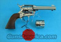 EAA Bounty Hunter SAA Revolver .22 LR/.22 Mag Nickel 8 Rd 4.75"  EAA Pistols > Cowboy