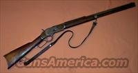Antique Winchester 1873 "Out of Africa" with 7-Leaf Express Sight   Winchester Rifles - Pre-1899 Lever