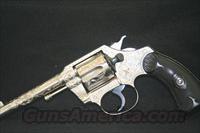 Colt Police Positive 32 Engraved by John Adams  Colt Double Action Revolvers- Pre-1945