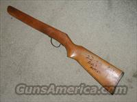 UNKNOWN SINGLE SHOT 22 BOLT ACTION STOCK  Gunstocks, Grips & Wood