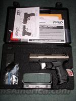 WALTHER P-22 TWO-TONE NICKEL FINISH  Walther Pistols > Post WWII > Target Pistols