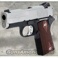 Sig 1911 Ultra Compact Pistol 1911U45TSS, 45 ACP, 3.3 in, Wood Grip, Reverse Two-Tone Finish, Night Sights, 7 Rd SHIPS FREE  Sig - Sauer/Sigarms Pistols > 1911
