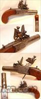 H Nock Flintlock Pistol 1790-1810  Black Powder Muzzleloading