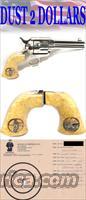 Colt SAA 4 3/4 45 LC Nickel Bob Munden Worked  Colt Single Action Revolvers - 3rd Gen.