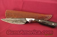 Damascus Custom Knife by Peterson  Knives/Swords > Knives > Fixed Blade > Hand Made