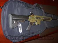 LWRC M6A3 18 inch DESIGNATED MARKSMAN RIFLE (DMR) in striking military CERAKOTE OLIVE DRAB with BLACK FURNITURE in 6.8 Rem SPC  L Misc Rifles