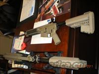 LWRC M6A3 18 inch DESIGNATED MARKSMAN RIFLE (DMR) in striking military CERAKOTE FLAT DARK EARTH (FDE) FURNITURE in 6.8 Rem SPC  L Misc Rifles