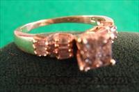 Diamond Engagement Ring Princess Solitaire Style 1/2 Carat 14K Exc  Coins