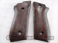 Grips Taurus 92 99 Factory Walnut Israeli Police Good Condition mid 1980s     Gunstocks, Grips & Wood