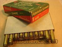 Ammo Box & Brass: Rem Kleanbore 1940s 8mm Mauser Box & Fired Brass VG Cond  Collectible Cartridges