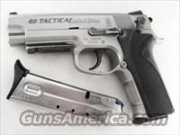 S&W .40 Tactical 4006TSW Rail 2 Magazines mfg 2001 Watsonville CA PD  Smith & Wesson Pistols - Autos > Steel Frame