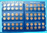 Coins US Lincoln Cents 1941-1976 No S All F-AU 87 Count  Coins