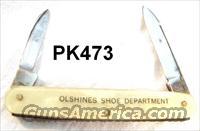 Knife Kutmaster Shoe Advertiser Imit. Pearl ca. 1940s VG-Exc  Knives/Swords > Knives > Fixed Blade > Hand Made