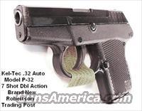 Kel-Tec .32 ACP P-32 Blue & Black Synthetic .755 Flat NIB Kel Tec Keltec 32 Automatic P32   Kel-Tec Pistols > Pocket Pistol Type