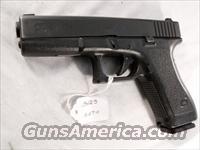 Glock 9mm model 17 VG 18 Shot 1 Magazine Tampa PD 1996 with Factory Night Sights    Glock Pistols > 17