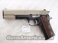 Chiappa .22 LR Colt Government 1911 Copy 22 Long Rifle Caliber Desert Two Tone Very Good Wood Grips Good As A New One Mechanically, but …  Chiappa Pistols & Revolvers > .22 Cal 1911