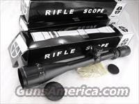 Rifle Scope 6x18 Variable 40mm Adjustable Objective External Silhouette 1/4 MOA One Piece Matte Finish Famous Maker TM Brand New in Box  Scopes/Mounts/Rings & Optics > Tactical Scopes > Variable Recticle