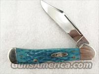 Case Medium Copperhead 61549L SS Blue Bone Lock Blade 2003 manufacture W.R. Case & Sons Near Mint Never Used  Knives/Swords > Knives > Folding Blade > Imported