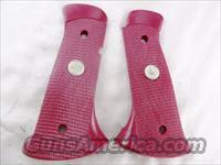 Grips Colt 1911 Reddish Pink Target Custom Shop Colt Logos Government Commander NIB 1980s Ltd Edition  Gun Parts > Grips > 1911