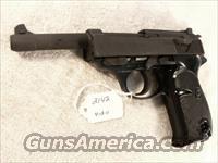 Walther 9mm P-38 variant P1 Lightweight Parkerized Steel Excellent 1977 P38 P-1 Federal German Police Bundespolizei CA OK  Walther Pistols > Post WWII > P38