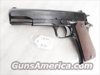 Star Spain 9mm Model BS Colt Government Size Steel Frame 1974 Israeli Army Police VG-Exc 1 Magazine  1911 Pistol Copies (non-Colt)