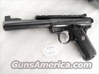 Ruger .22 LR Mark III Bull Barrel 5 1/2 inch Adjustable MkIII 5.5 in Bull 2008 Excellent in Original Box 1 Magazine Scope Mount   Ruger Semi-Auto Pistols > Mark I & II Family